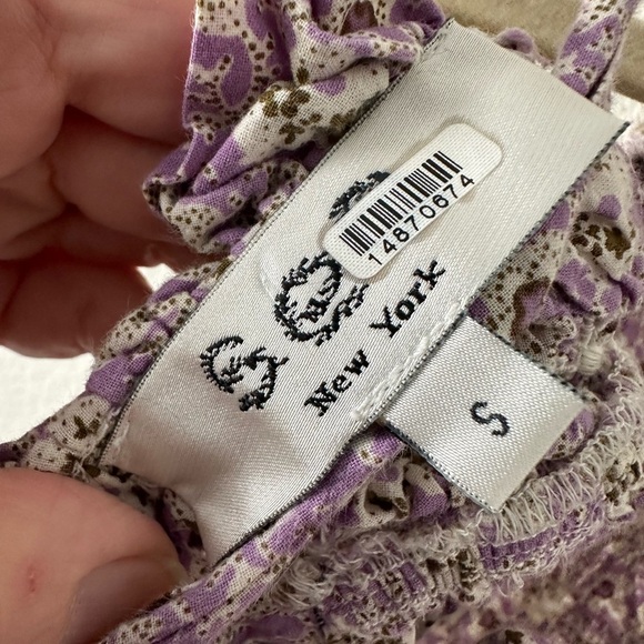 SEA NEW YORK Ida Apron Lilac Midi Dress SZ S - Picture 10 of 10